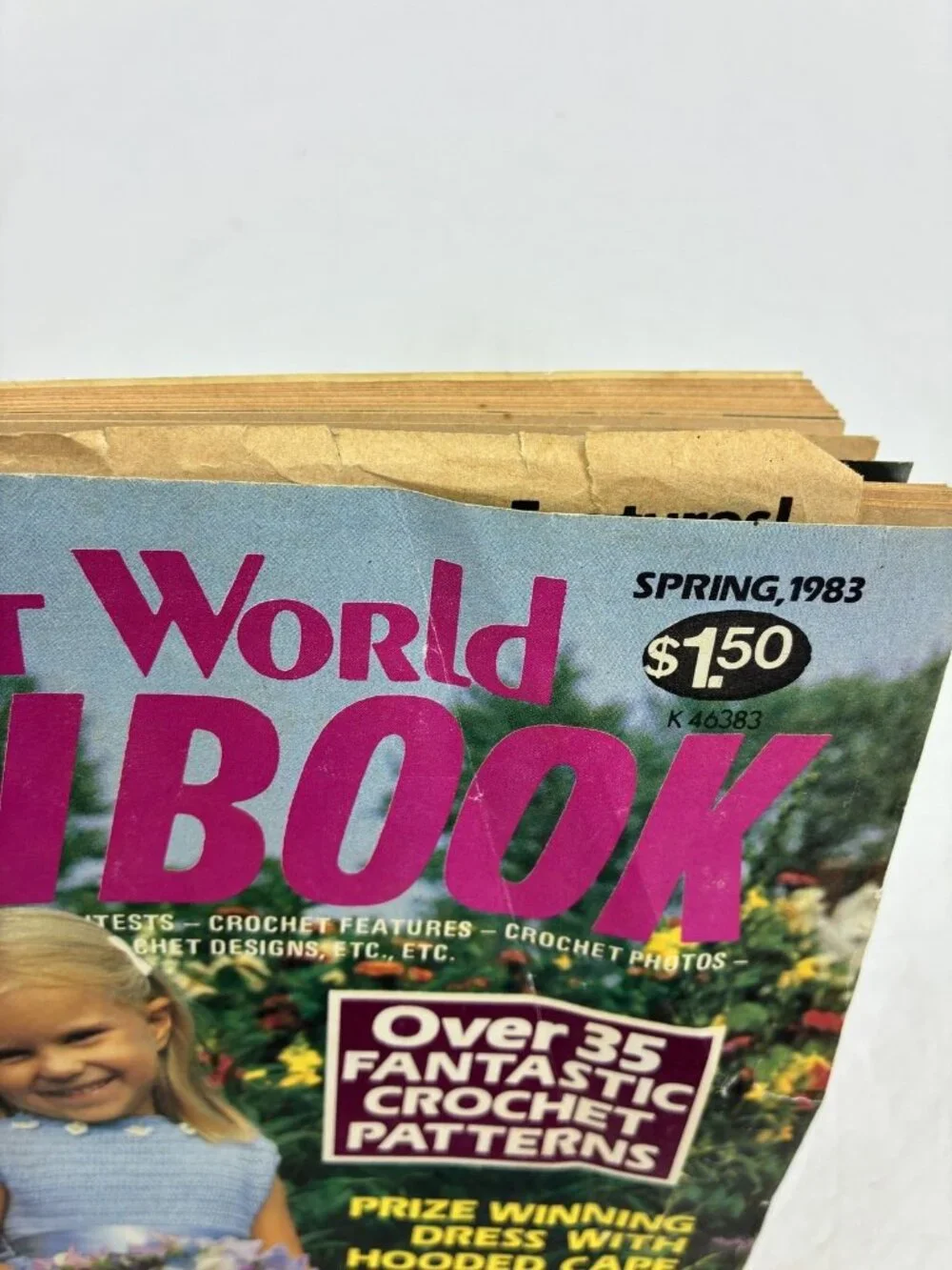 Crochet World Omni Book Magazine Spring 1983 Vol 4 No 4 Easter Valentines